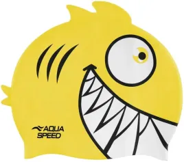 czepek-plywacki-dla-dzieci-dzieciecy-zoo-pirana-aqua-speed