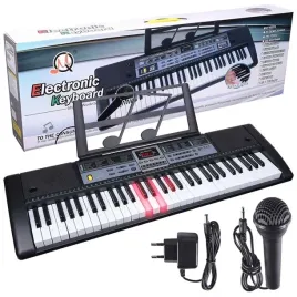 keyboard-organy-pianino-elektryczne-edukacyjne-dla-dzieci-z-mikrofonem