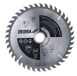 dedra-pila-tarczowa-do-drewna-250x30mm-80z