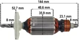 gtool-wirnik-do-mlotowiertarki-hikoki-dh24pc2-rodzaj-wirnik