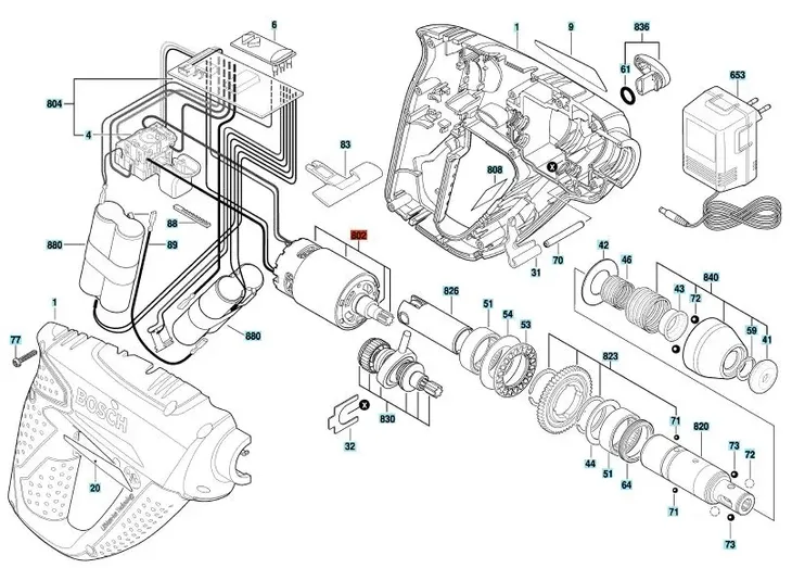 bosch-silnik-do-wiertarki-uneo-rodzaj-silnik