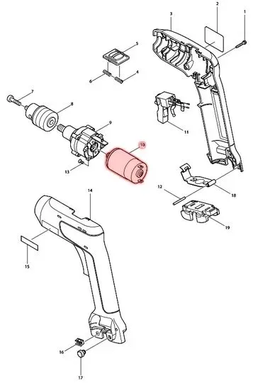 makita-silnik-72v-do-6016d