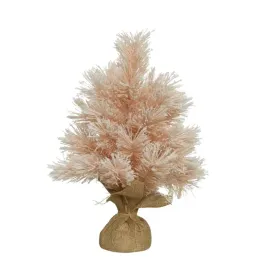 mini-choinka-sztuczna-ozdobna-pudrowo-rozowa-osniezona-45cm