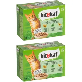 mokra-karma-dla-kota-kitekat-mix-smakow-w-sosie-24-x-85-g
