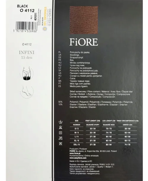 fiore-infini-15den-3-m-black-rozmiar-3