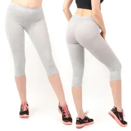 legginsy-damskie-3-4-krotkie-polskie-bawelniane-getry-szare-xxxl