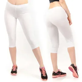 legginsy-damskie-3-4-krotkie-polskie-bawelniane-getry-biale-xxl