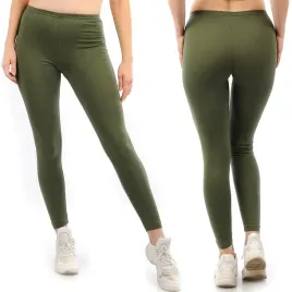 legginsy-damskie-dlugie-polskie-getry-bawelniane-khaki-xl