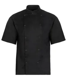 bluza-kucharska-czarna-rekaw-krotki-roz-l