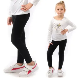 legginsy-dzieciece-dlugie-bawelniane-klasyczne-czarne-146