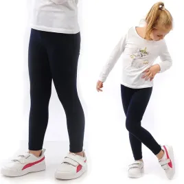 legginsy-dzieciece-dlugie-bawelniane-klasyczne-granatowe-116