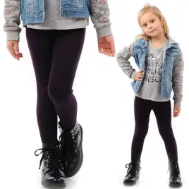 legginsy-dzieciece-dlugie-bawelniane-klasyczne-sliwkowe-104