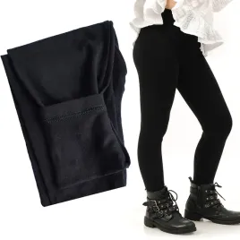 ocieplane-legginsy-dzieciece-polskie-bawelniane-getry-czarne-110