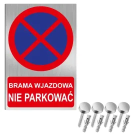 nierdzewna-tabliczka-brama-wjazdowa-nie-parkowac-30x20-aluminium