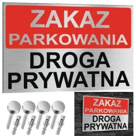 nierdzewna-tabliczka-zakaz-parkowania-droga-prywatna-30x20-aluminium