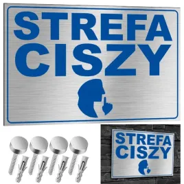 nierdzewna-tabliczka-strefa-ciszy-30x20-aluminium