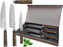 komplet-nozy-kuchennych-wzor-japonski-damascenski-pudelko-na-prezent-zestaw