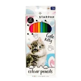kredki-olowkowe-cute-kitty-kotek-12-kol-starpak