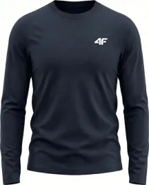 koszulka-meska-4f-longsleeve-m611-granatowa-4fwmm00tlonm611-31s
