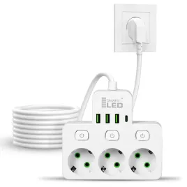 2x-przedluzacz-listwowy-smartled-3-m-3-szt-gniazd-bialy