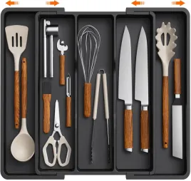 organizer-do-szuflady-na-sztucce-rozszerzalny-regulowany-czarny-pojemnik