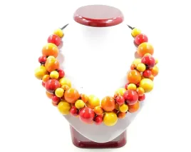 kolia-drewniana-pomarancza-korale-drewniane-naszyjnik-handmade