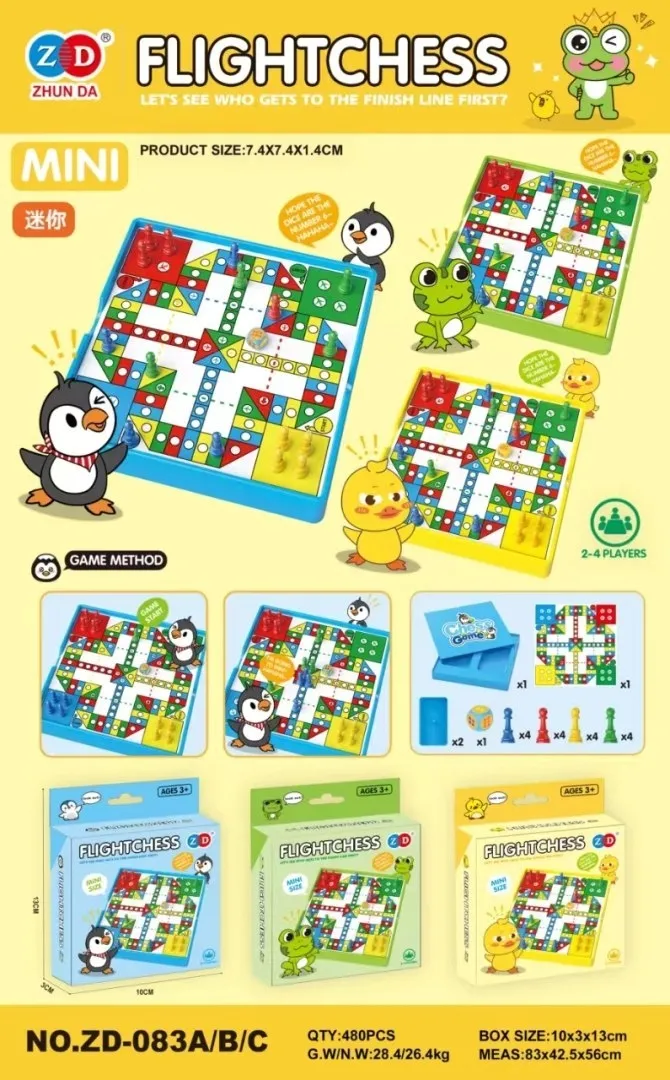 gra-planszowa-ludo-pingwin