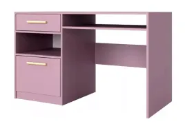 nowoczesne-biurko-do-pokoju-bali-125cm-zlote-uchwyty-sliwka