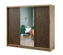 szafa-przesuwna-london-lamele-wotan-czarny-lustro-250-cm