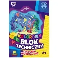 blok-techniczny-kolorowy-astra-10-kartek-a4