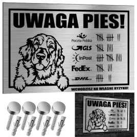 nierdzewna-tabliczka-uwaga-pies-golden-retriver-30x20-aluminium