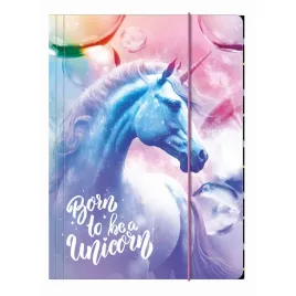 teczka-tekturowa-z-gumka-a4-born-to-be-a-unicorn-jednorozec-derform