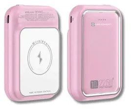 magnetyczny-powerbank-10000mah-szybkie-ladowanie-225w-usb-c-magsafe-rozowy