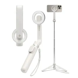 kijek-selfie-spigen-s571w-magsafe-bluetooth-selfie-stick-tripod-dune-beige