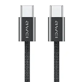 kabel-awei-cl-219t-usb-c-usb-c-60w-1m-kompatybilny-z-iphone-15-czarny