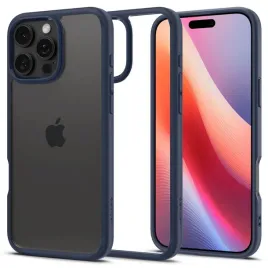 etui-spigen-ultra-hybrid-apple-iphone-16-pro-max-navy-blue