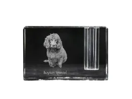 boykin-spaniel-stojak-na-dlugopis-krysztalowy-organizer-ze-zdjeciem-psa