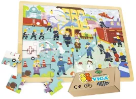drewniana-ukladanka-puzzle-48el-straz-pozarna-zabawki-edukacyjne-montessori