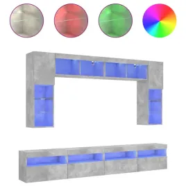 8-cz-zestaw-sciennych-szafek-tv-z-led-szarosc-betonu