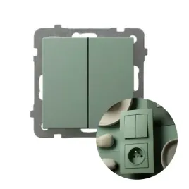 lacznik-dwugrupowy-swiecznikowy-seria-as-zielony-mat-lp-2g-m-84-ospel