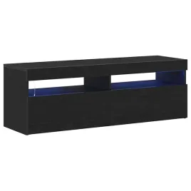 szafka-pod-telewizor-z-led-czarny-dab-120-x-35-x-40-cm