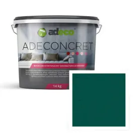 beton-dekoracyjny-na-sciane-zielony-butelkowy-14kg-na-8m2