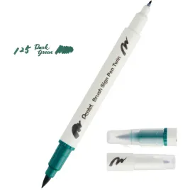 pisak-pentel-dwustronny-brush-sign-pen-twin-c-ziel