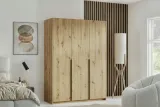szafa-bella-3-dab-artisan-150cm-stan-nowy
