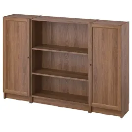 ikea-billy-oxberg-kombinacja-regalowa-brazowy-orzech-160x106-cm