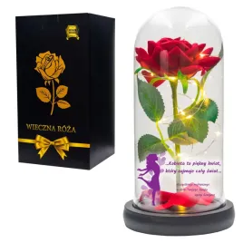 wieczna-roza-dla-ukochanej-swiecaca-prezent-na-dzien-mamy-personalizowana