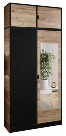 szafa-lumi-105-2d-dab-c-czarny-z-lustrem-dior-uchwyt-cz-z-nadst