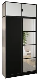 szafa-lumi-105-2d-bialy-czarny-z-lustrem-eden-uchwyt-cz-z-nadst