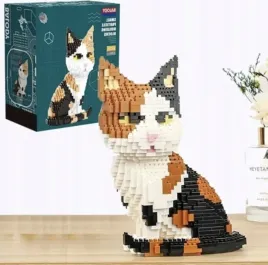 siedzacy-kot-klocki-konstrukcyjne-1300-el-prezent-kotek-3d-prezent