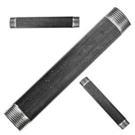 krociec-sztucer-rura-stalowa-czarna-2-gwinty-o6-4-cala-dn40-dlugosc-500mm
